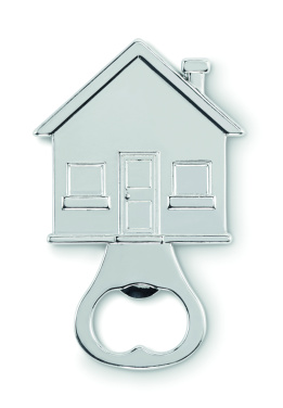 Logo trade promotional gift photo of: House shape bottle opener