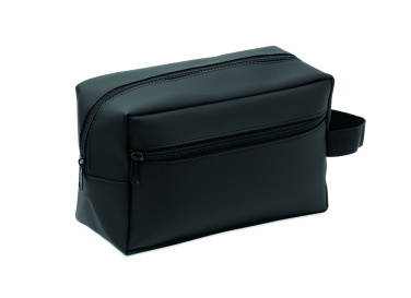 Logo trade promotional giveaway photo of: Toiletry bag in 600D RPET