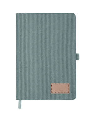 Logo trade promotional merchandise picture of: A5 notebook hard RPET cover