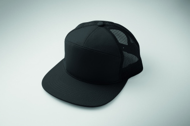 Logo trade corporate gifts picture of: 7 panel flat visor cap