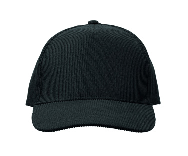 Logotrade promotional item picture of: Corduroy 5 panel baseball cap