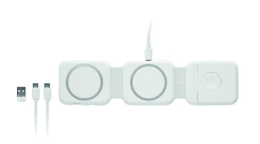 Logo trade promotional product photo of: Foldable charging station