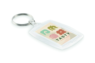 Logotrade corporate gift picture of: Classic acrylic keyring