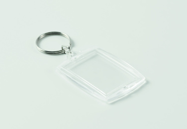 Logo trade corporate gifts image of: Classic acrylic keyring