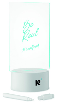 Logotrade promotional item picture of: Light-up LED memo board