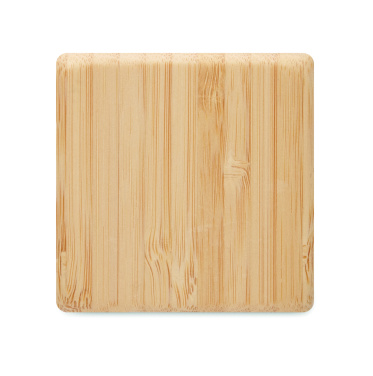 Logotrade promotional product picture of: Bamboo twist snooze timer