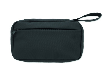 Logo trade promotional giveaways picture of: Toiletry bag 600D RPET