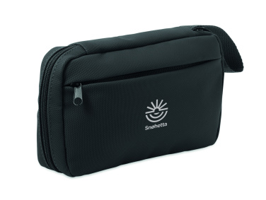 Logotrade corporate gifts photo of: Toiletry bag 600D RPET