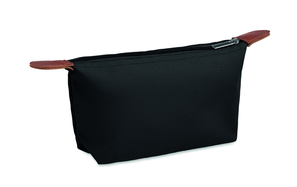 Logo trade promotional merchandise image of: Cosmetic bag in 600D RPET