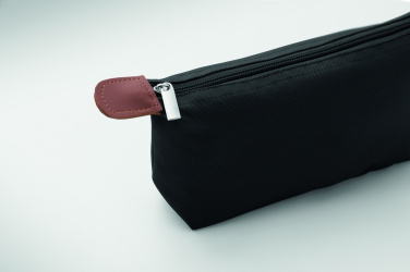 Logo trade promotional giveaway photo of: Cosmetic bag in 600D RPET