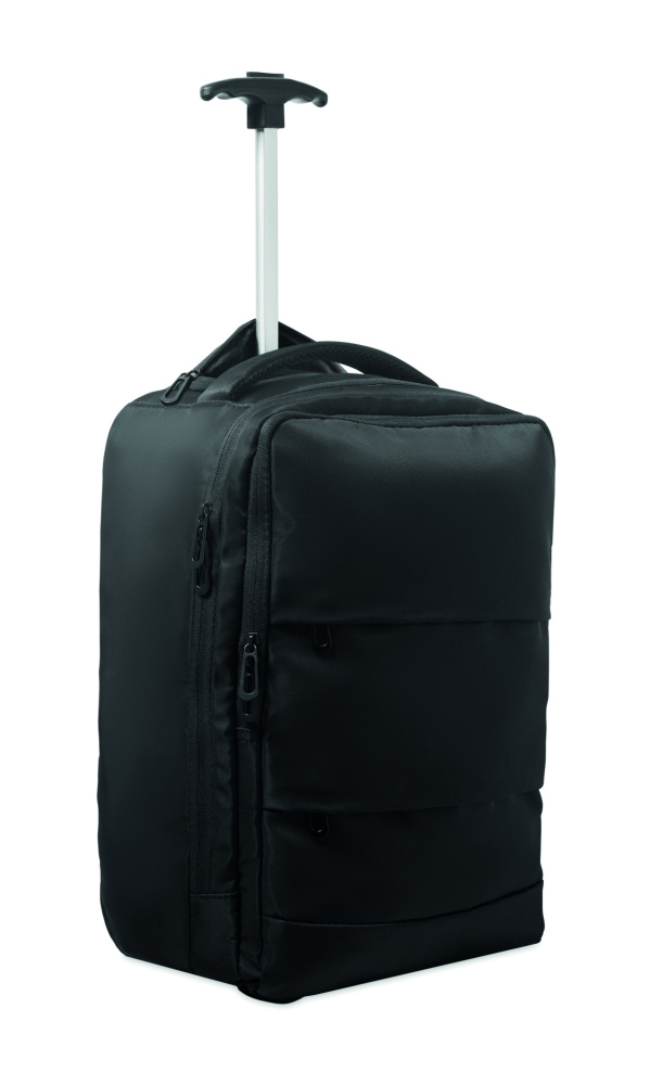 Logo trade advertising products image of: Backpack trolley in 290T RPET