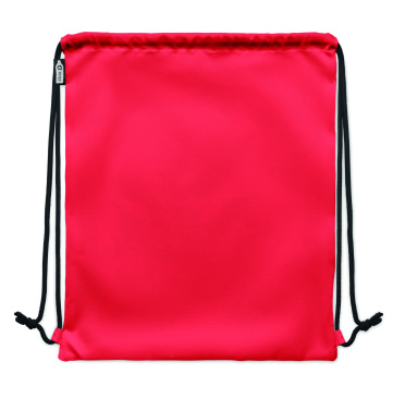 Logo trade advertising product photo of: Large drawstring bag 300D RPET