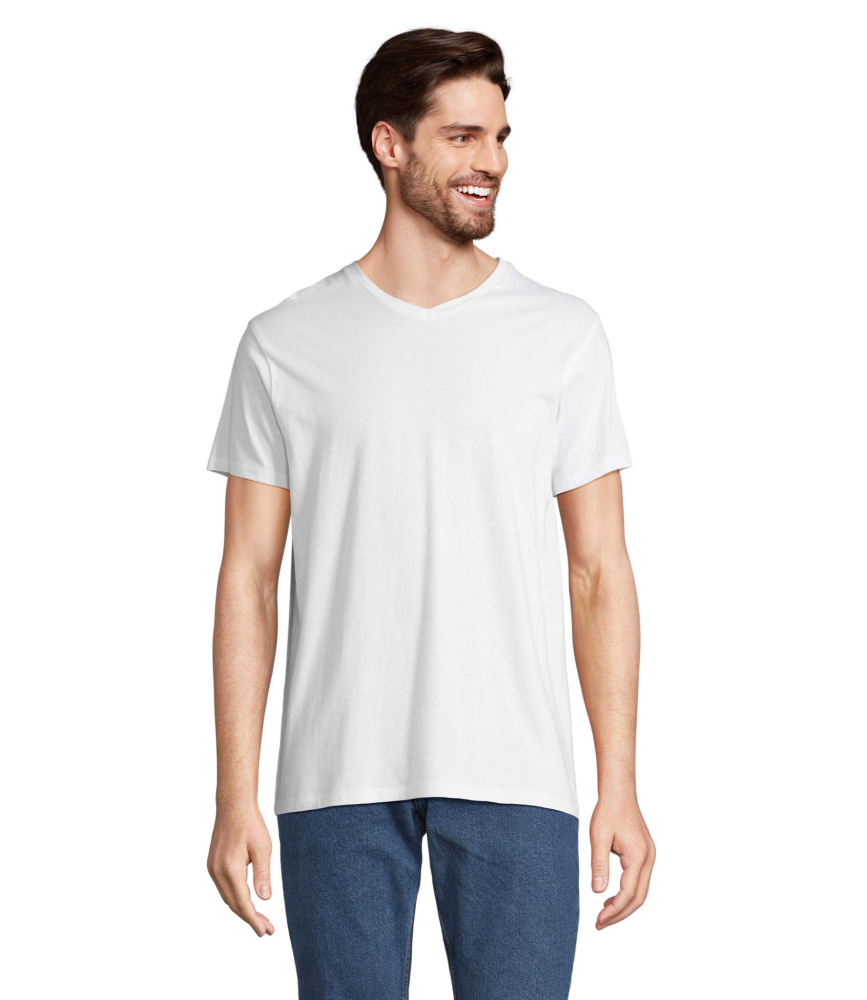 Logo trade promotional merchandise photo of: REGENT V  V-NECK T-SHIRT