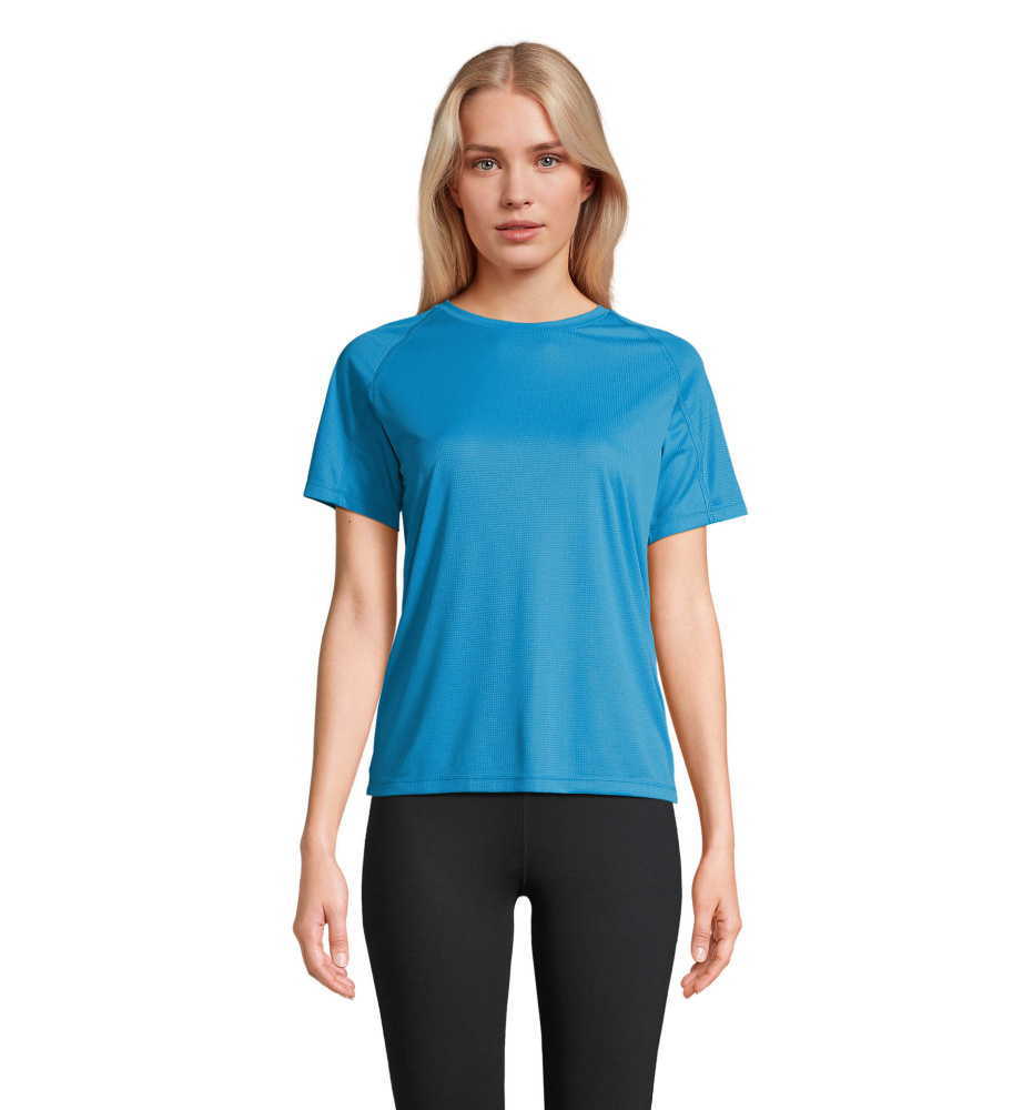 Logo trade promotional products picture of: VORTEX WOMEN RAGLAN T-SHIRT