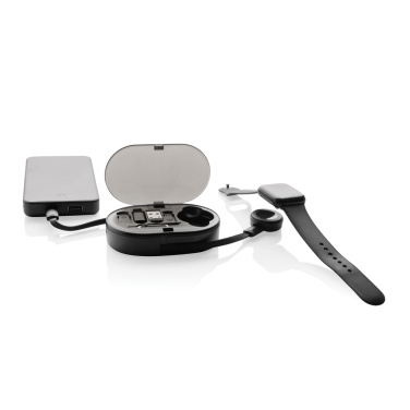 Logo trade promotional item photo of: Chargevix RCS rplastic Multi-functional 60W charging set