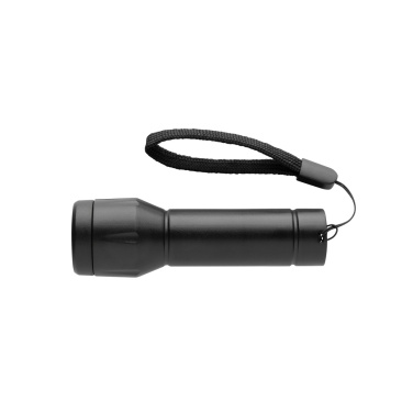Logo trade promotional merchandise photo of: Flara RSC recycled plastic USB-rechargeable torch