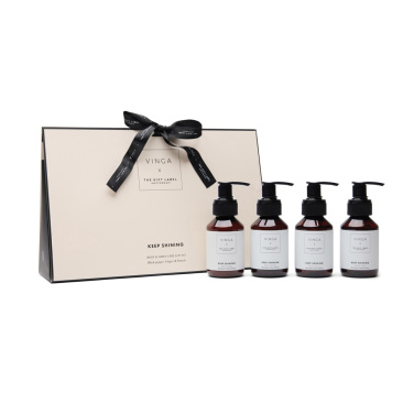 Logo trade promotional gifts image of: VINGA x TGL body and hand care gift set