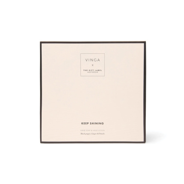 Logo trade promotional giveaways image of: VINGA x TGL hand care gift set
