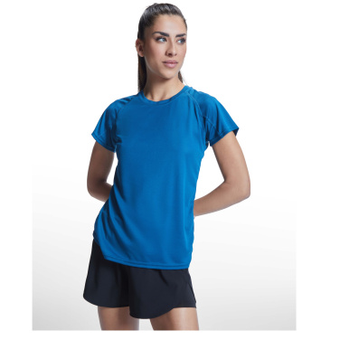 Logotrade promotional giveaway image of: Bahrain short sleeve women's sports t-shirt