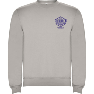 Logo trade business gifts image of: Clasica unisex crewneck sweater