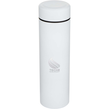 Logo trade promotional products picture of: Taylor 450 ml double wall stainless steel flask with tea strainer