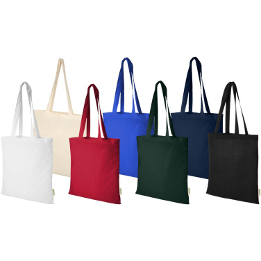 Logotrade business gift image of: Odisha 140 g/m² OCS organic tote bag 7L