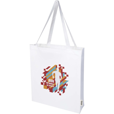 Logo trade promotional products picture of: Odisha 180 g/m² OCS organic full gusset tote bag 14L