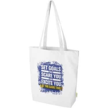 Logo trade promotional products picture of: Odisha 270 g/m² OCS organic tote bag 10L