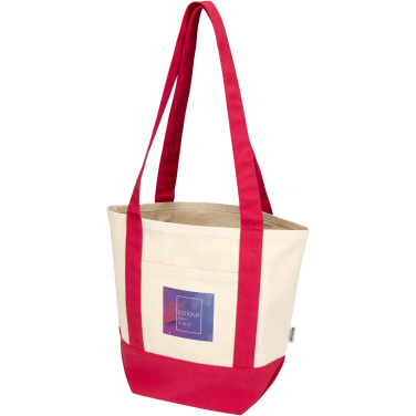 Logotrade advertising product image of: Sam 320 g/m² GRS recycled mini cotton tote bag