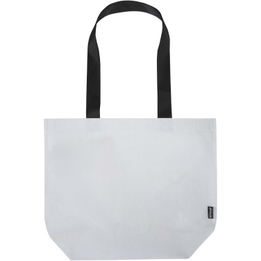 Logo trade advertising products image of: Duo GRS recycled double-laminated tote bag 18L