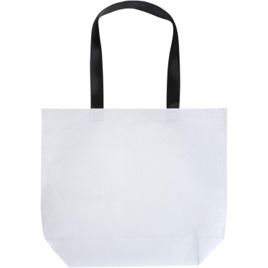 Logo trade promotional gifts image of: Duo GRS recycled double-laminated oversized tote bag 30L