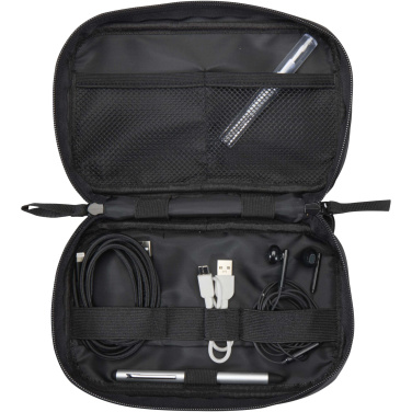 Logotrade promotional giveaways photo of: Resi Plus GRS recycled tech pouch 1L