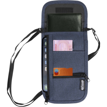 Logotrade corporate gift image of: Ross GRS recycled smart travel pouch