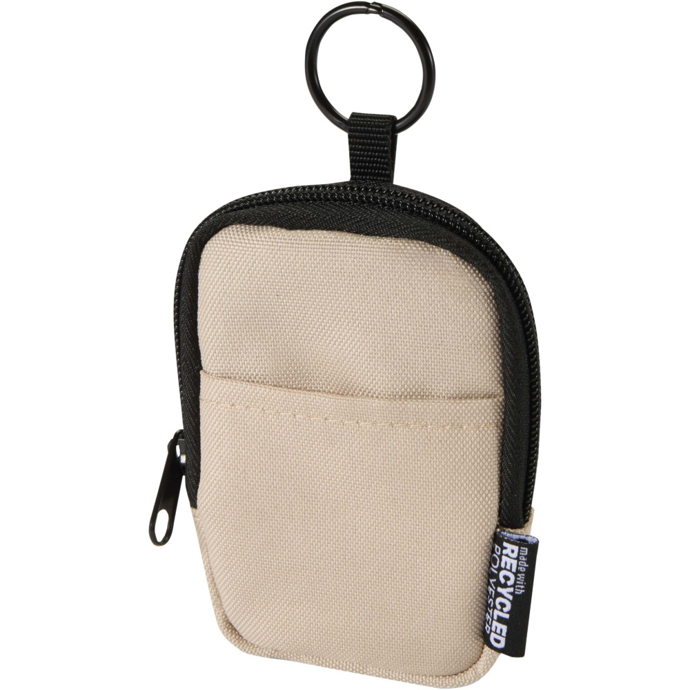 Logo trade promotional products picture of: Byron Clip & Go GRS recycled small pouch 0.2L