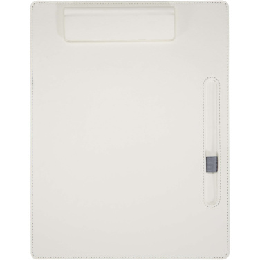 Logo trade promotional products image of: Clast A4 clipboard with magnetic closure and RCS recycled ballpoint pen (black ink)