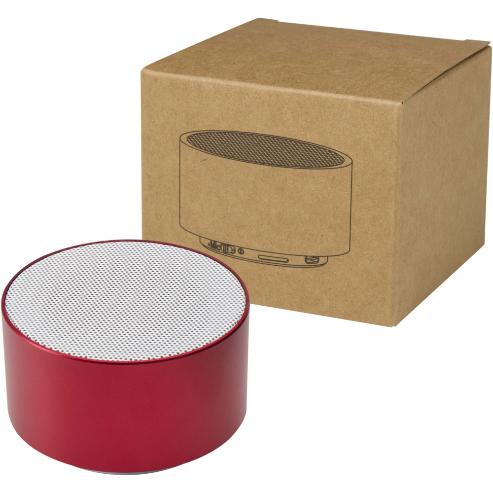 Logotrade corporate gift picture of: Ankaa 3W recycled aluminium wireless Bluetooth® speaker