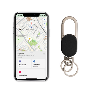 Logotrade business gift image of: Keyfinder Dual keychain with worldwide locating