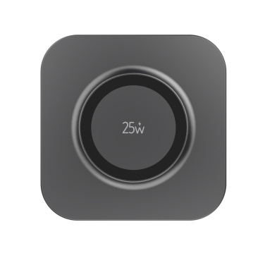 Logo trade promotional gifts picture of: Quantum ultra-fast 25W magnetic wireless charging pad