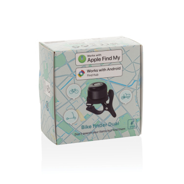 Logotrade promotional merchandise photo of: Bike finder Dual RCS bike bell with worldwide locating