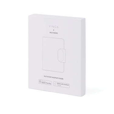 Logotrade promotional gift picture of: VINGA Baltimore RCS Passport Cover With Finder Dual