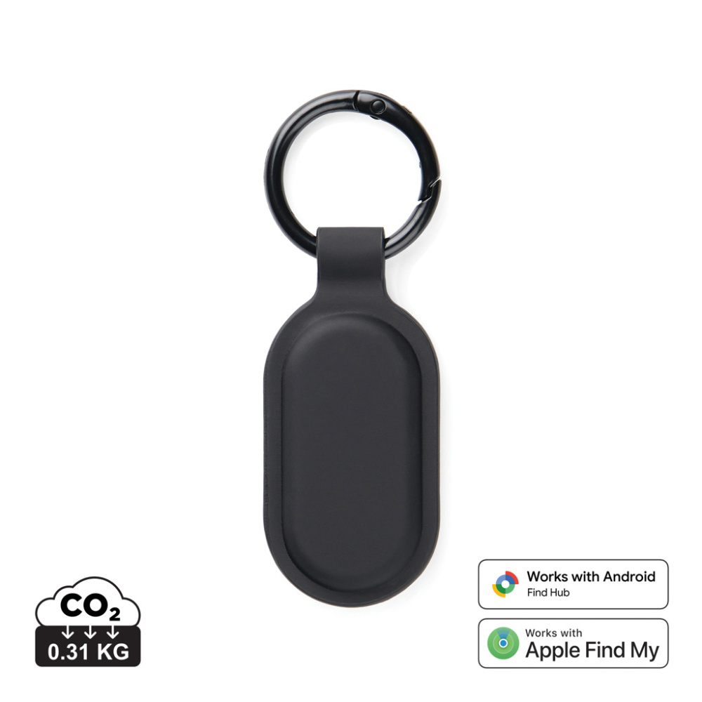 Logo trade business gift photo of: VINGA Baltimore RCS Key tag With Finder Dual
