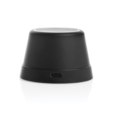 Logo trade promotional gifts image of: Nivio RCS recycled aluminum magnetic 5W Speaker