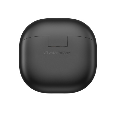Logo trade promotional giveaways picture of: Urban Vitamin Santa Clara RCS plastic ENC earbuds