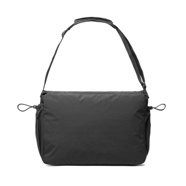 Logo trade promotional item photo of: KENTO URBAN RCS recycled nylon 15.6 inch Messenger