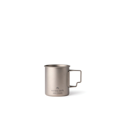 Logo trade promotional items picture of: Nordic Drift Trail Ultra Light Titanium 450ml Cup