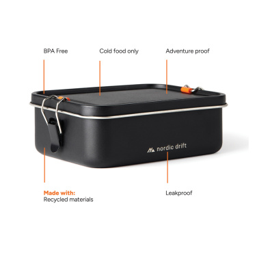Logotrade promotional merchandise picture of: Nordic Drift Trail RCS Adventure Lunchbox 1200ML