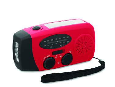 Logotrade advertising product image of: Portable radio SOS with LED torch