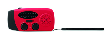 Logotrade corporate gift image of: Portable radio SOS with LED torch