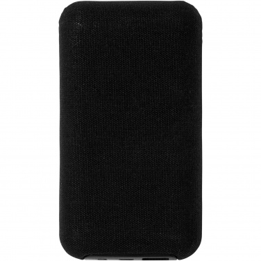 Logotrade ärikingi foto: Tulevane 6000 mAh bambusest/kangast juhtmevaba akupank