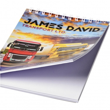 Logotrade ärikingid pilt: Desk-Mate® spiraalne A6 märkmik